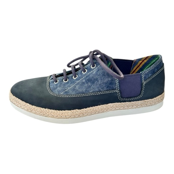 UGG Australia Wixson Nubuck & Textile Patchwork Sneakers Men's Size 8.5 VGC - Picture 5 of 10